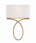 Load image into Gallery viewer, Crystorama - BRK-A3702-VG - Two Light Wall Sconce - Brinkley - Vibrant Gold
