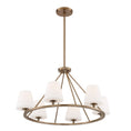 Load image into Gallery viewer, Crystorama - KEE-A3006-VG - Six Light Chandelier - Keenan - Vibrant Gold
