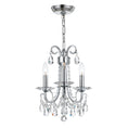 Load image into Gallery viewer, Crystorama - 6823-CH-CL-S - Three Light Mini Chandelier - Othello - Polished Chrome
