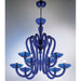 Menegario Chandelier by Mazzega 1946