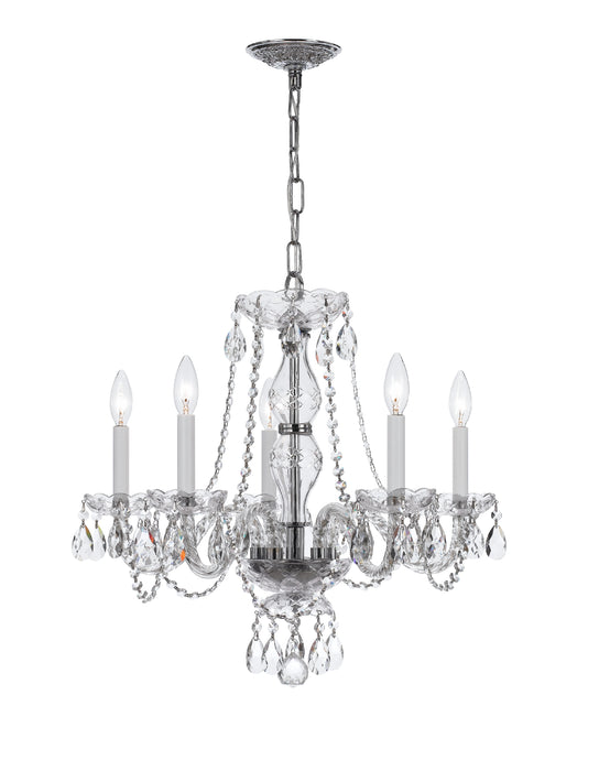 Traditional Crystal Stem Chandelier