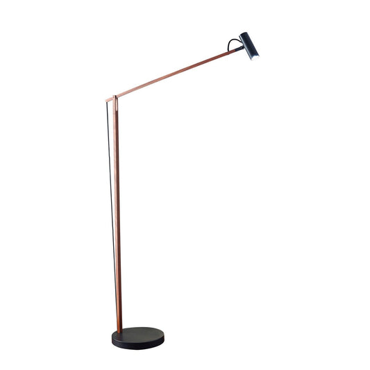 Adesso Home - AD9101-15 - LED Floor Lamp - Crane - Black