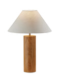 Load image into Gallery viewer, Adesso Home - 1509-12 - Table Lamp - Martin - Natural Oak Wood W. Antique Brass Accent
