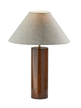 Load image into Gallery viewer, Adesso Home - 1509-15 - Table Lamp - Martin - Walnut Poplar Wood W. Antique Brass Accent
