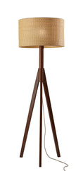 Load image into Gallery viewer, Adesso Home - 3208-15 - Floor Lamp - Eden - Walnut Rubberwood
