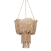 Jadeite Chandelier by Corbett Lighting - Vintage Gold Leaf Finish
