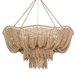 Jadeite Chandelier by Corbett Lighting - Vintage Gold Leaf Finish