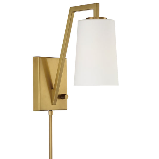 Crystorama - AVO-B4201-AG - One Light Wall Sconce - Avon - Aged Brass