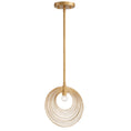 Load image into Gallery viewer, Crystorama - DOR-B7700-RG - One Light Pendant - Doral - Renaissance Gold
