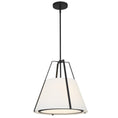 Load image into Gallery viewer, Crystorama - FUL-904-BK - Three Light Pendant - Fulton - Black
