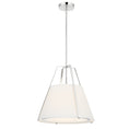 Load image into Gallery viewer, Crystorama - FUL-904-PN - Three Light Pendant - Fulton - Polished Nickel
