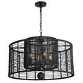 Load image into Gallery viewer, Crystorama - JAY-A5004-MK - Four Light Chandelier - Jayna - Matte Black
