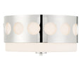 Load image into Gallery viewer, Crystorama - KIR-B8100-PN - Two Light Flush Mount - Kirby - Polished Nickel
