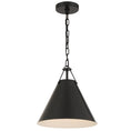 Load image into Gallery viewer, Crystorama - XAV-B8301-MK - One Light Pendant - Xavier - Matte Black
