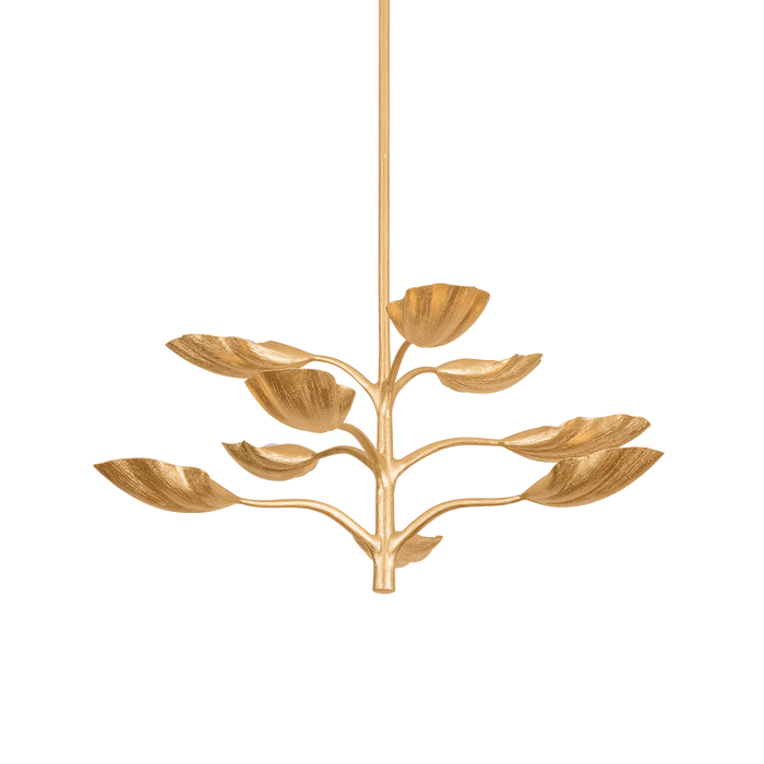 Ankara Chandelier by Corbett Lighting - Gilded Ivory Finish