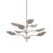 Ankara Chandelier by Corbett Lighting - Textured Warm Silver Leaf Finish