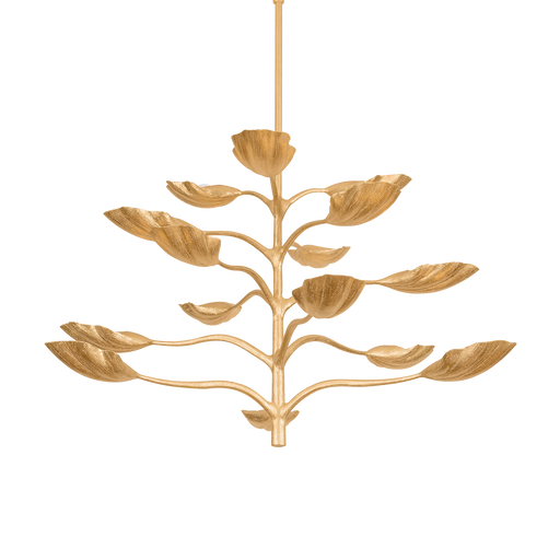 Ankara Chandelier by Corbett Lighting - Gilded Ivory Finish