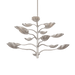 Ankara Chandelier by Corbett Lighting - Textured Warm Silver Leaf Finish