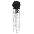 Load image into Gallery viewer, Crystorama - GAB-B7311-MK - One Light Wall Sconce - Gabrielle - Matte Black
