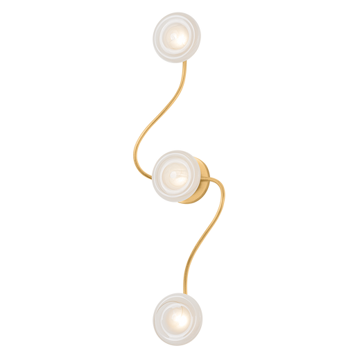 Demetrius Wall Sconce by Corbett Lighting - Vintage Gold Leaf Finish