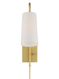 Load image into Gallery viewer, Crystorama - ALX-4501-AG - One Light Wall Sconce - Alexa - Aged Brass
