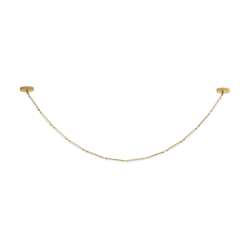 Agatha Chandelier by Corbett Lighting - Vintage Brass Finish