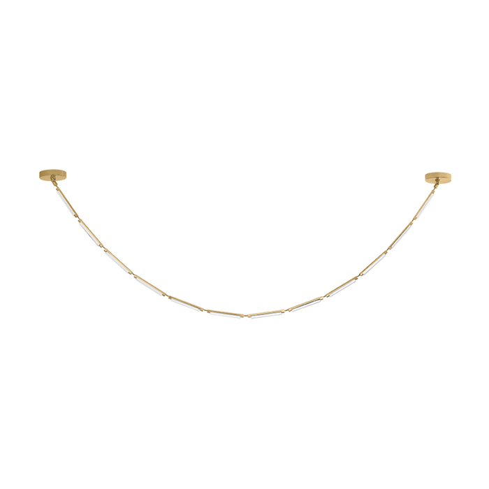 Agatha Chandelier by Corbett Lighting - Vintage Brass Finish