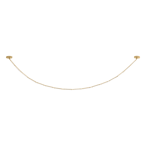 Agatha Chandelier by Corbett Lighting - Vintage Brass Finish