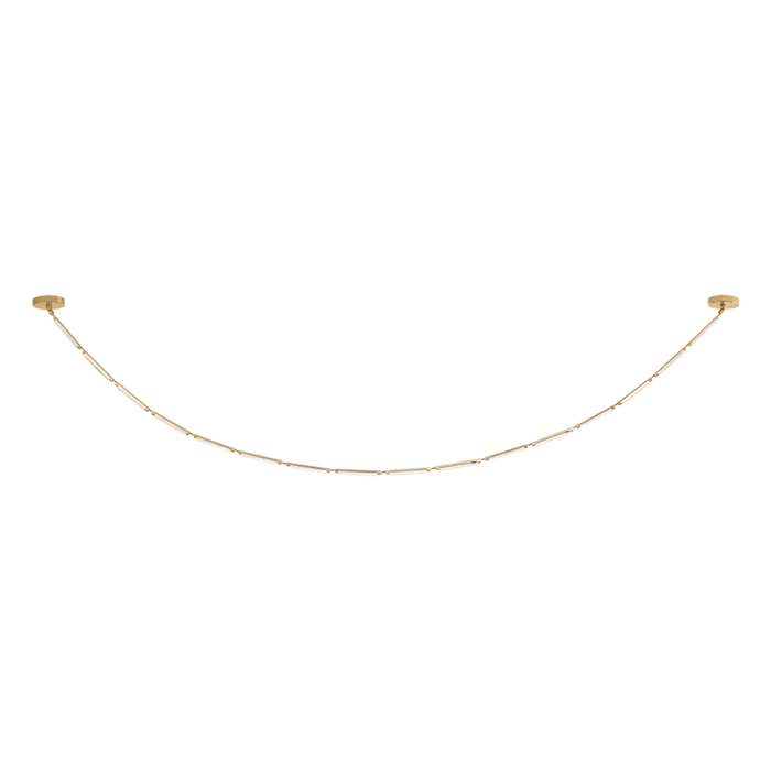 Agatha Chandelier by Corbett Lighting - Vintage Brass Finish