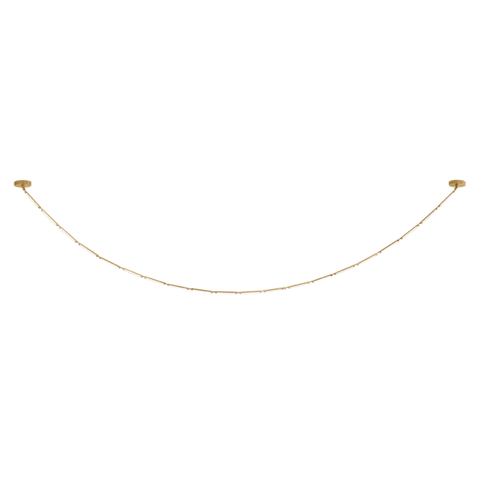 Agatha Chandelier by Corbett Lighting - Vintage Brass Finish