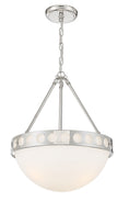 Load image into Gallery viewer, Crystorama - KIR-B8105-PN - Three Light Chandelier - Kirby - Polished Nickel
