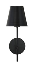 Load image into Gallery viewer, Crystorama - XAV-B8321-MK - One Light Wall Sconce - Xavier - Matte Black
