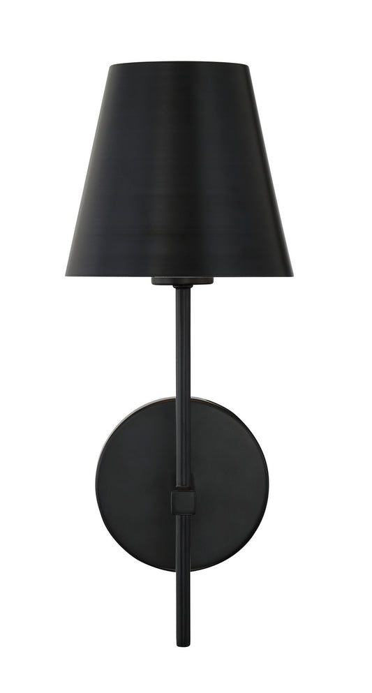 Crystorama - XAV-B8321-MK - One Light Wall Sconce - Xavier - Matte Black