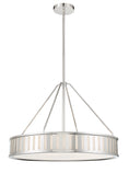 Load image into Gallery viewer, Crystorama - KEN-8306-PN - Six Light Pendant - Kendal - Polished Nickel
