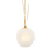 Azurite Pendant by Corbett Lighting - Vintage Polished Brass Finish