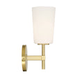 Load image into Gallery viewer, Crystorama - COL-101-AG - One Light Wall Sconce - Colton - Aged Brass
