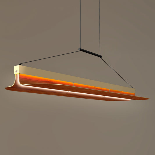 Omma Long Leaf Pendant