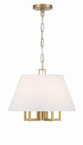 Load image into Gallery viewer, Crystorama - 2255-VG - Five Light Mini Chandelier - Westwood - Vibrant Gold
