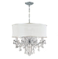 Load image into Gallery viewer, Crystorama - 4489-CH-SMW-CL-S - 12 Light Chandelier - Brentwood - Polished Chrome
