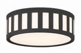 Load image into Gallery viewer, Crystorama - KEN-2203-BF - Three Light Flush Mount - Kendal - Black Forged
