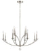 Crystorama - MIL-8012-PN - 12 Light Chandelier - Mila - Polished Nickel