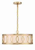 Load image into Gallery viewer, Crystorama - 287-GA - Six Light Chandelier - Graham - Antique Gold
