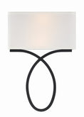 Load image into Gallery viewer, Crystorama - BRK-A3702-BF - Two Light Wall Sconce - Brinkley - Black Forged
