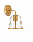 Load image into Gallery viewer, Crystorama - FUL-911-GA-CL - One Light Bath - Fulton - Antique Gold
