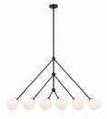 Load image into Gallery viewer, Crystorama - OMN-3006-MK - Six Light Chandelier - Omni - Matte Black
