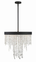 Load image into Gallery viewer, Crystorama - WIN-615-BF-CL-MWP - Five Light Chandelier - Winham - Black Forged
