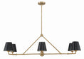 Load image into Gallery viewer, Crystorama - XAV-B9306-VG - Six Light Chandelier - Xavier - Vibrant Gold
