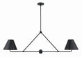 Load image into Gallery viewer, Crystorama - XAV-B9307-MK - Four Light Chandelier - Xavier - Matte Black
