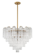 Load image into Gallery viewer, Crystorama - ADD-312-AG-CL - 12 Light Chandelier - Addis - Aged Brass
