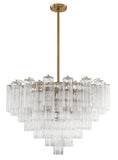 Load image into Gallery viewer, Crystorama - ADD-316-AG-CL - 16 Light Chandelier - Addis - Aged Brass
